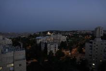 Jerusalemia yövalaistuksessa