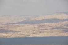 Kuollutmeri, näkymä Jordaniaan