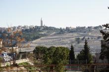 Jerusalem, näkymä Öljymäelle